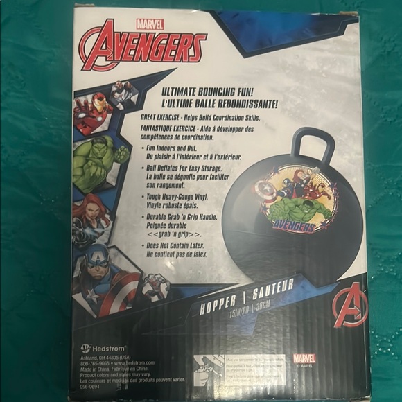 Marvel Avengers Hopper Ball - Picture 4 of 6